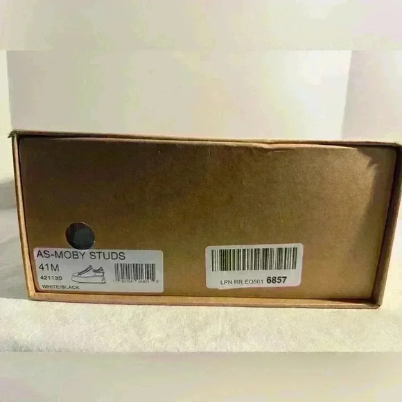 Ash Platform Sneakers with Stud Detail - Picture 12 of 12